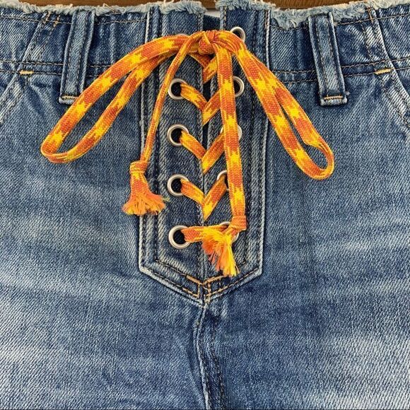 Free People Frayed Becket Cutoff Shorts NWT 26 - Picture 2 of 13